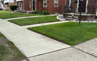 Photo of Maggie R.'s yard after getting lawn care in Kansas City, MO