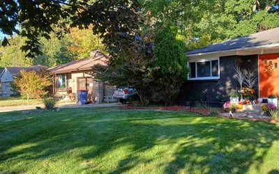 Photo of Warren W.'s yard after getting lawn care in Grand Rapids, MI