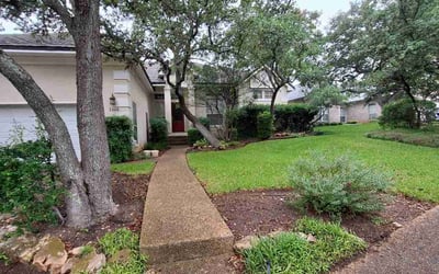 Photo of Nate B.'s yard after getting lawn care in San Antonio, TX