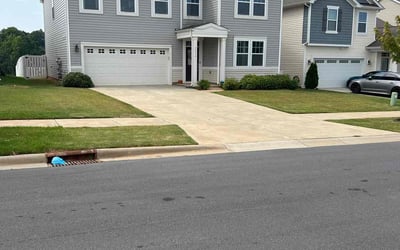 Photo of Patricia A.'s yard after getting lawn care in Henderson, NC