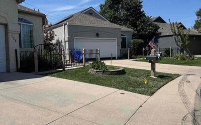 Photo of Shiv K.'s yard after getting lawn care in Louisville, CO
