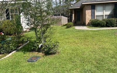 Photo of Roxanne B.'s yard after getting lawn care in Pace, FL