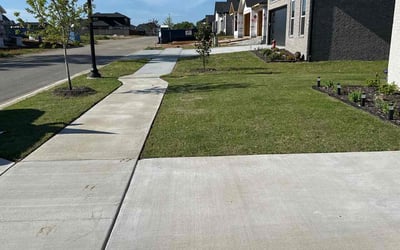 Photo of Karla B.'s yard after getting lawn care in Bentonville, AR