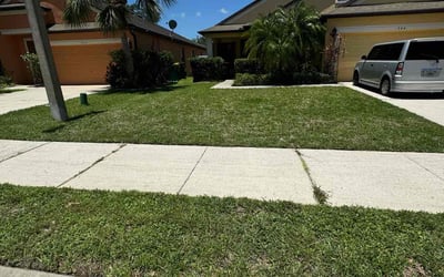 Photo of Ernest S.'s yard after getting lawn care in Spartanburg, SC