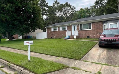 Photo of Julia M.'s yard after getting lawn care in Harrisonburg, VA