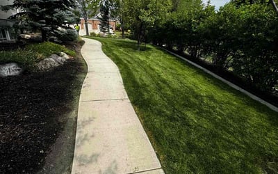 Photo of Robin A.'s yard after getting lawn care in Highland, UT