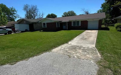Photo of Kenneth L.'s yard after getting lawn care in Orange, TX