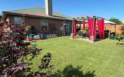 Photo of Steven B.'s yard after getting lawn care in Saginaw, TX