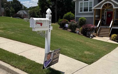 Photo of Cindy W.'s yard after getting lawn care in Kyle, TX