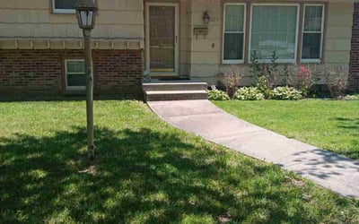 Photo of Chris L.'s yard after getting lawn care in Raytown, MO