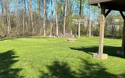 Photo of Ofreda W.'s yard after getting lawn care in Kingston, NY
