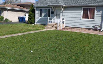 Photo of Michael P.'s yard after getting lawn care in Peoria, IL