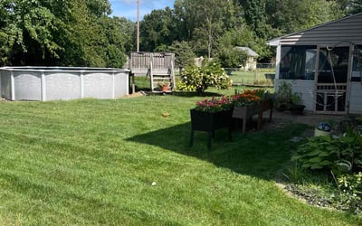 Photo of Stephen s.'s yard after getting lawn care in Rotterdam, NY