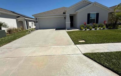 Photo of Efi T.'s yard after getting lawn care in Alafaya, FL