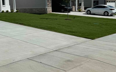 Photo of Kelvin D.'s yard after getting lawn care in Odenton, MD