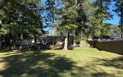 Photo of Michael F.'s yard after getting lawn care in Chesterfield, VA
