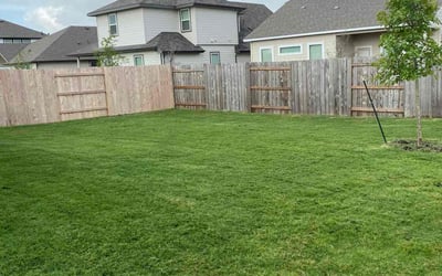 Photo of Souheil N.'s yard after getting lawn care in San Marcos, TX