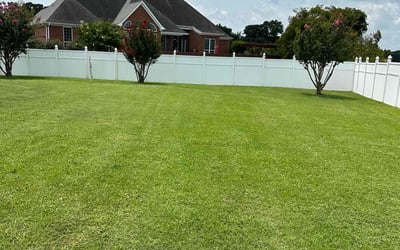 Photo of Nicole Q.'s yard after getting lawn care in Goldsboro, NC