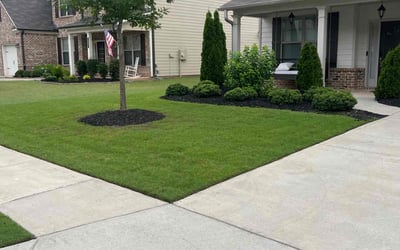 Photo of Charles F.'s yard after getting lawn care in Cumming, GA