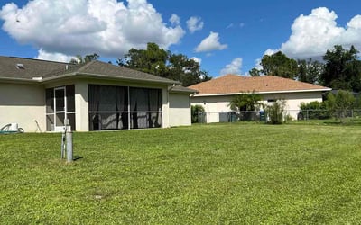 Photo of Leila M.'s yard after getting lawn care in North Port, FL