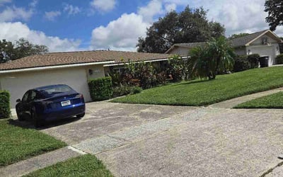 Photo of Kyle T.'s yard after getting lawn care in Jenison, MI