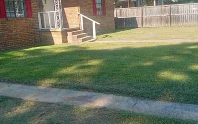 Photo of Quentin H.'s yard after getting lawn care in Longview, TX