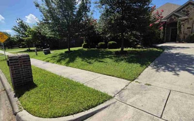 Photo of Stephanie G.'s yard after getting lawn care in Basking Ridge, NJ