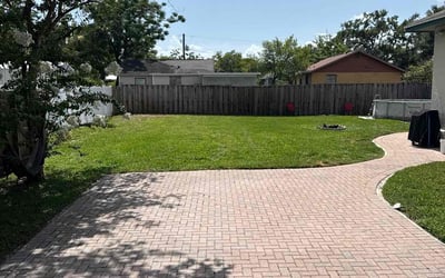 Photo of Jacqueline F.'s yard after getting lawn care in Bay Shore, NY