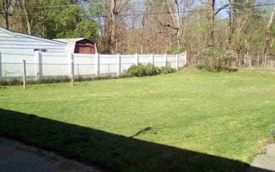 Photo of Eugene R.'s yard after getting lawn care in Fenton, MI