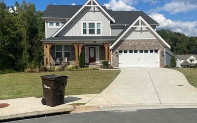 Photo of Sean K.'s yard after getting lawn care in Powder Springs, GA