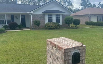 Photo of Natalie M.'s yard after getting lawn care in Defuniak Springs, FL
