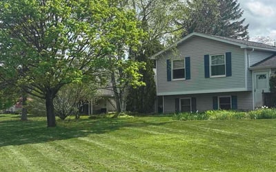 Photo of Caressa E.'s yard after getting lawn care in Merrillville, IN
