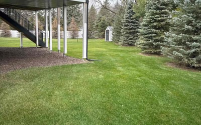 Photo of Josh M.'s yard after getting lawn care in Minnetonka, MN
