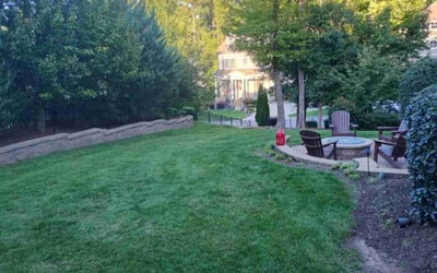 Photo of Kristin J.'s yard after getting lawn care in Raleigh, NC