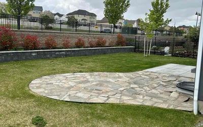 Photo of Jessica I.'s yard after getting lawn care in Norton, MA