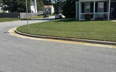 Photo of Curtis D.'s yard after getting lawn care in Charlestown, IN