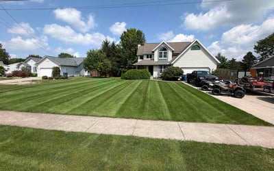 Photo of Kimberly T.'s yard after getting lawn care in Jacksonville, FL