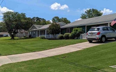 Photo of Chad D.'s yard after getting lawn care in Owens Cross Roads, AL