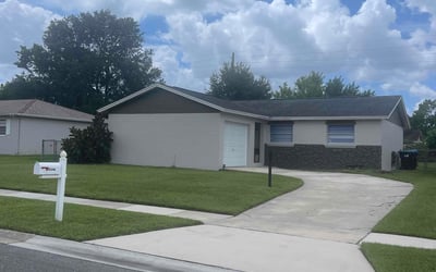 Photo of Gail C.'s yard after getting lawn care in Richardson, TX