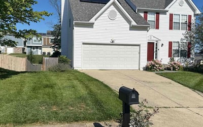 Photo of Logan M.'s yard after getting lawn care in Eldersburg, MD
