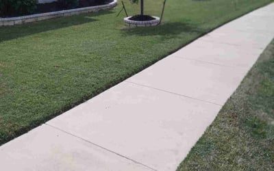 Photo of Marilyn S.'s yard after getting lawn care in Grovetown, GA