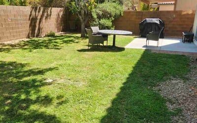 Photo of Tulip M.'s yard after getting lawn care in Las Vegas, NV
