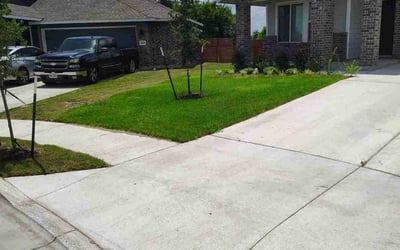 Photo of Nancy B.'s yard after getting lawn care in Clemmons, NC