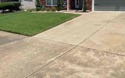 Photo of Katherine D.'s yard after getting lawn care in Haines City, FL