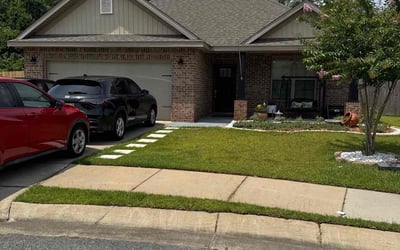 Photo of Jewel M.'s yard after getting lawn care in Orange, TX