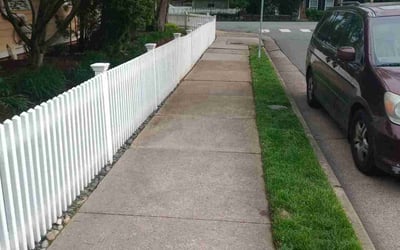 Photo of Jeff M.'s yard after getting lawn care in Victorville, CA