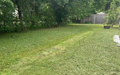 Photo of Linda J.'s yard after getting lawn care in Clinton, CT