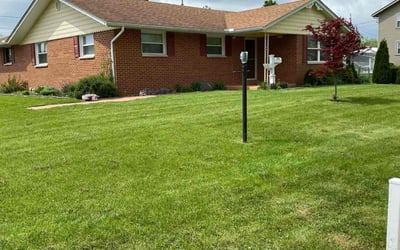 Photo of Ian S.'s yard after getting lawn care in Louisville, KY