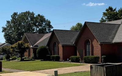 Photo of Jourgi H.'s yard after getting lawn care in Memphis, TN