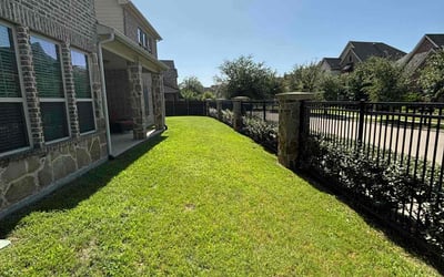 Photo of Bernard B.'s yard after getting lawn care in Mooresville, IN
